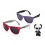 Wize&Ope - Foldable Sunglasses Pink/Purple 