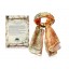 Brown Silk Sheila Scarf – Adolf Winston