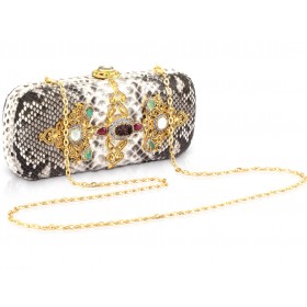 Guzel - Gulbahar Beige Clutch