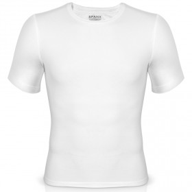 Spanx - White Cotton Compression Crew