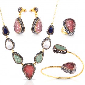 Guzel - Pink Quartz Combo