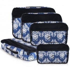 Heys - Exotic 5pc Packing Cube Set - Damask