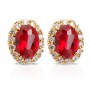 JK | Ruby Earrings
