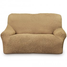 باولاتو – غطاء مايكرو فايبر لأريكة بمقعدين – اللون البيج