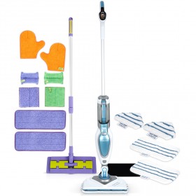 ممسحة بلاك أند ديكر البخارية مع طقم كاتش موب 9 قطع