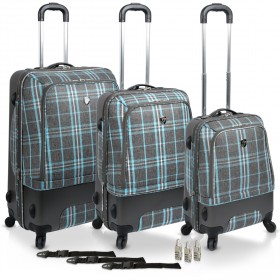 حقائب السفر هيز جلاسجو الرمادي والفيروزي