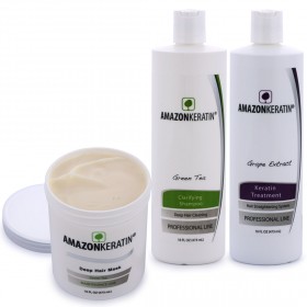 علاج كيراتين الأمازون