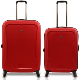 هيز أطلس- حقائب السفر باللون الأحمر: طقم من حقيبتين