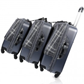 حقائب السفر هيز إيدنبرج اللون الرمادي الابيض