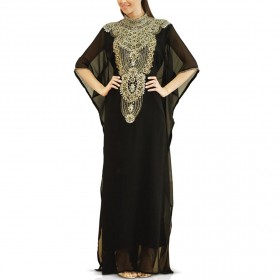 جلابية شيخة باللون الأسود