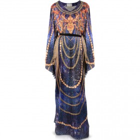 Aanchal Chanda - Navy Gold Italian