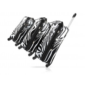 Heys Spinner Trolley Metallic Zebra Set 3 