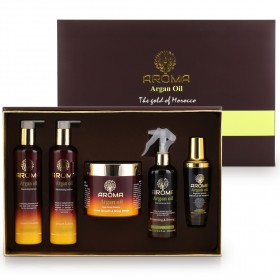 مجموعة أروما أرجان الكاملة للعناية بالشعر