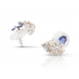 Jacqueline Kennedy - Marquise Sapphire & Diamond Earrings